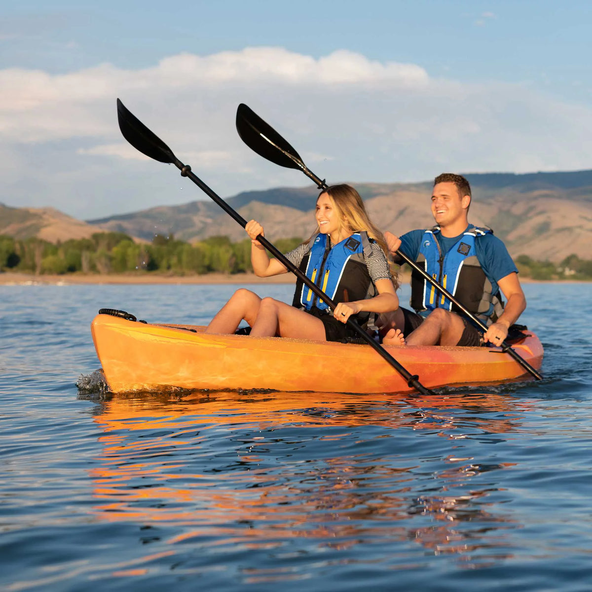 Lime Green Tandem Kayak V2760