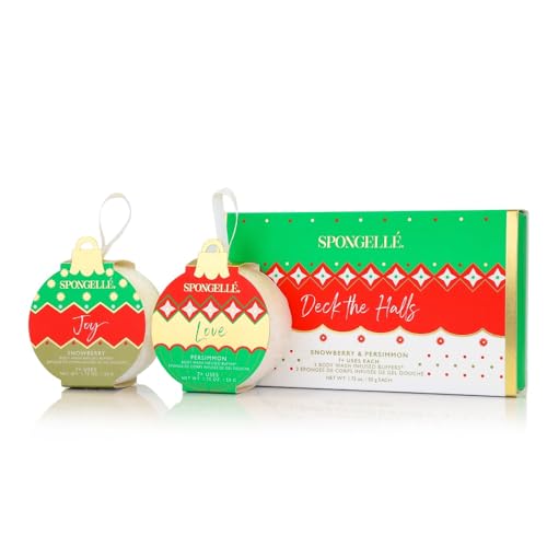 Gingerbread Body Wash Infused Buffers Gift Set P144