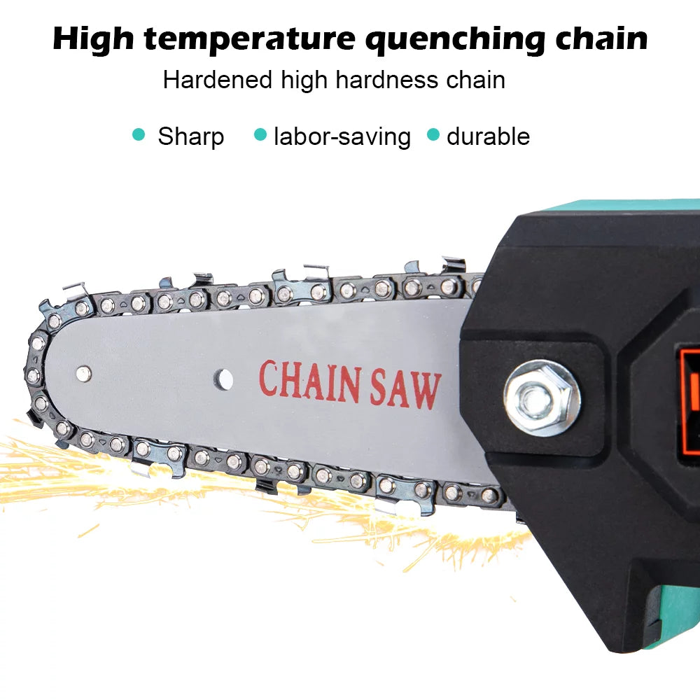 Cordless Mini Wooden Chainsaw J12476