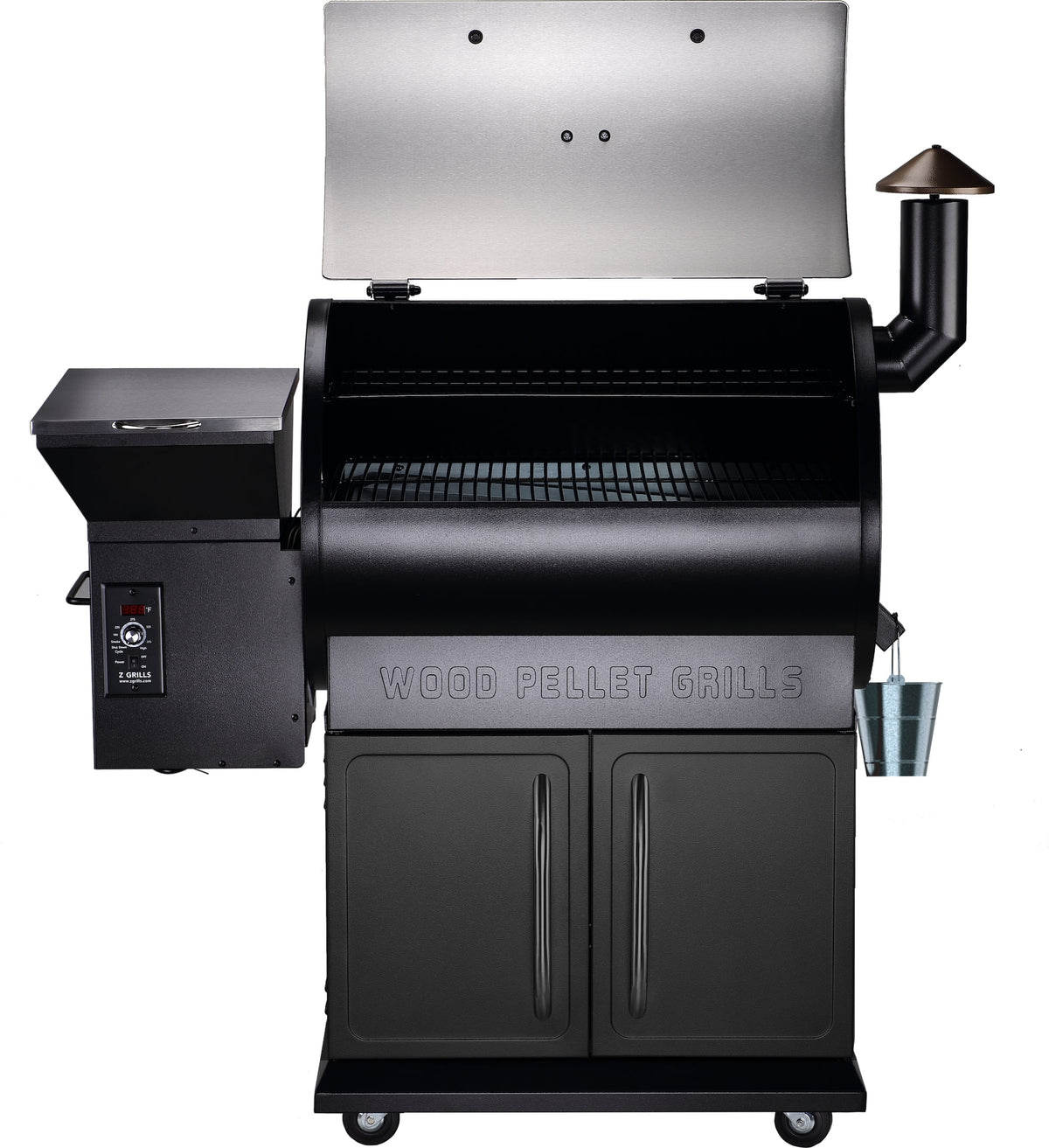 Wood Pellet Grill and Smoker Stainless Steel S427