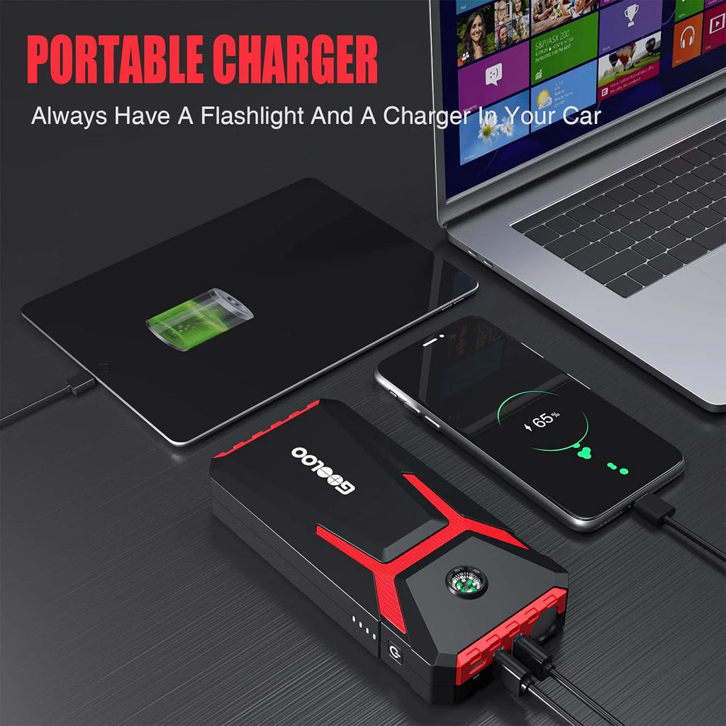 2000A Portable Car Battery Jump Starter K7584