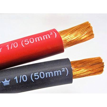 1/0 AWG Excelene Welding Cable Black Red 75 ft N541