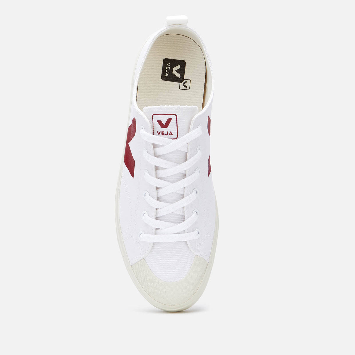 White Canvas Shoes S3935