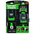 2in x 10ft Retractable Ratchet Straps, 2 Pack K80823