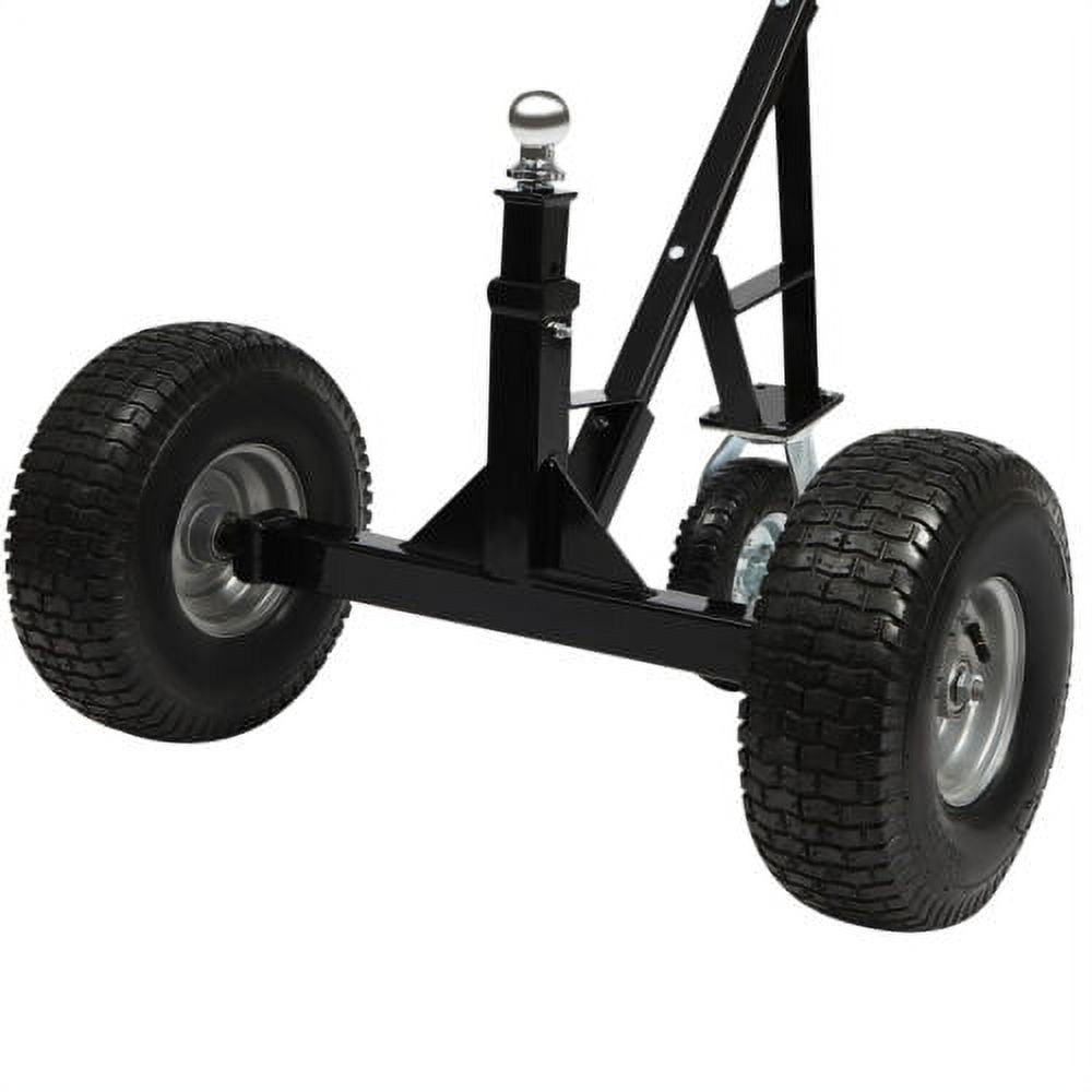 Adjustable Trailer Dolly Mover 800lbs Manual with 3 Casters A709894