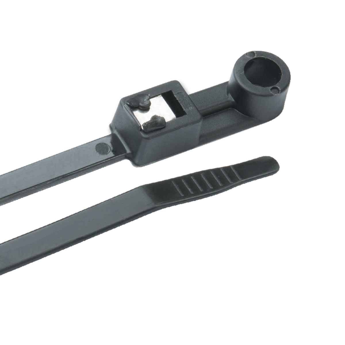 UV Black Self-Cutting Cable Ties 500-Pack E562971