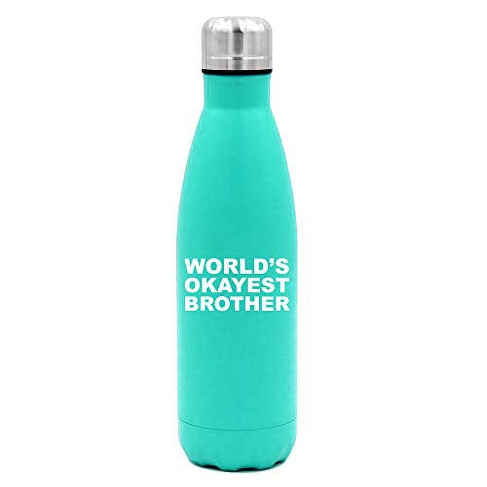 17 oz. Double Wall Vacuum Insulated Stainless Steel Water Bottle Travel Mug Cup F41014