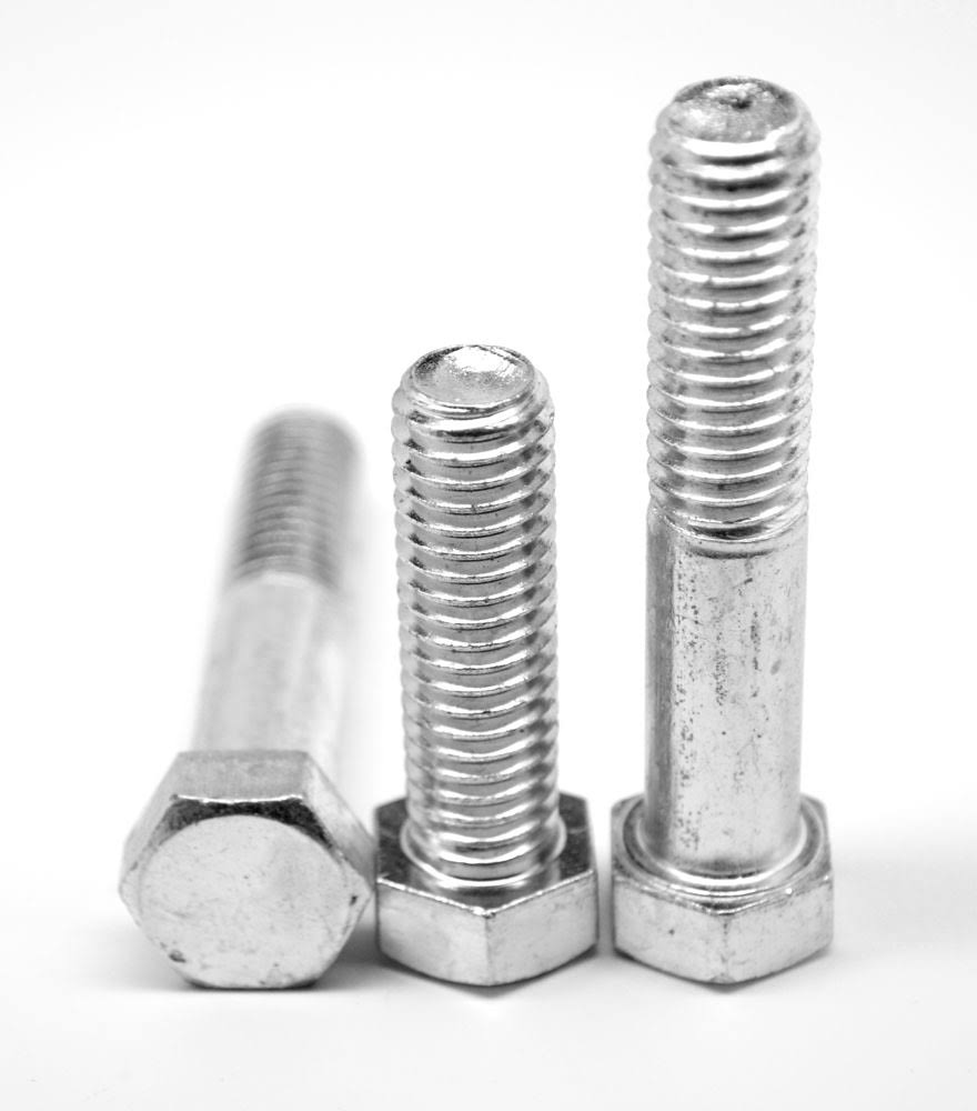 5/16x22-18 x 1 3/4x22 Coarse Thread Grade 5 Hex Cap Screw Medium Carbon Steel Zinc Plated C833