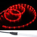 150 Red LED Rope Lights with Power Cable E717