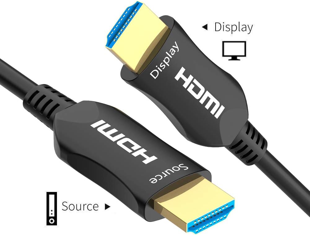 Fiber Optic HDMI Cable 50ft 4K 60Hz HDR10 18Gbps N8500