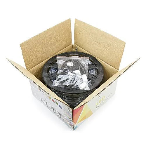 150 Red LED Rope Lights with Power Cable E717