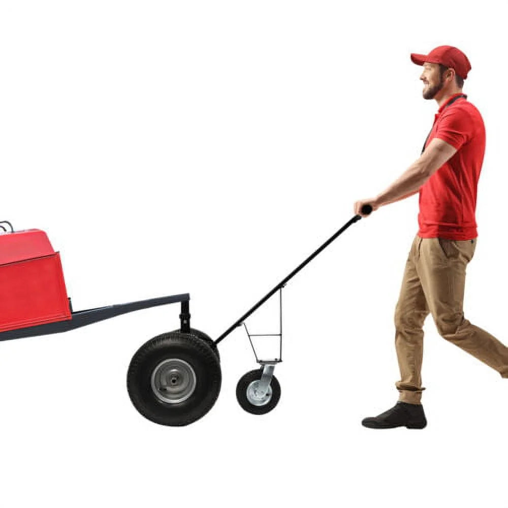Adjustable Trailer Dolly Mover 800lbs Manual with 3 Casters A709894