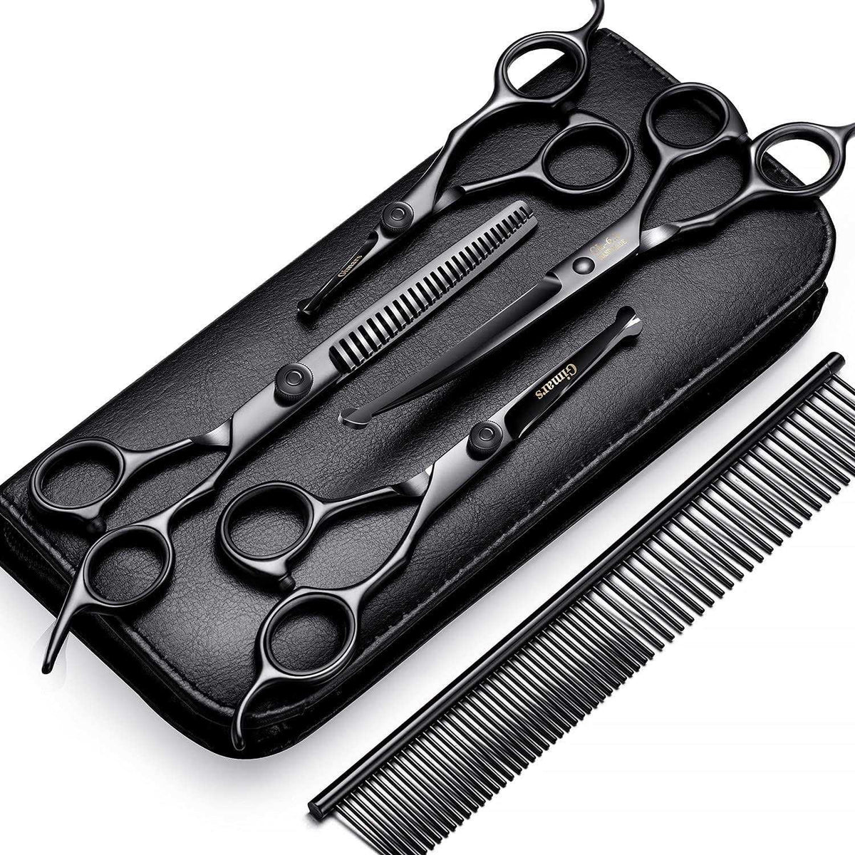 6 in 1 Dog Grooming Scissors Stainless Steel M815
