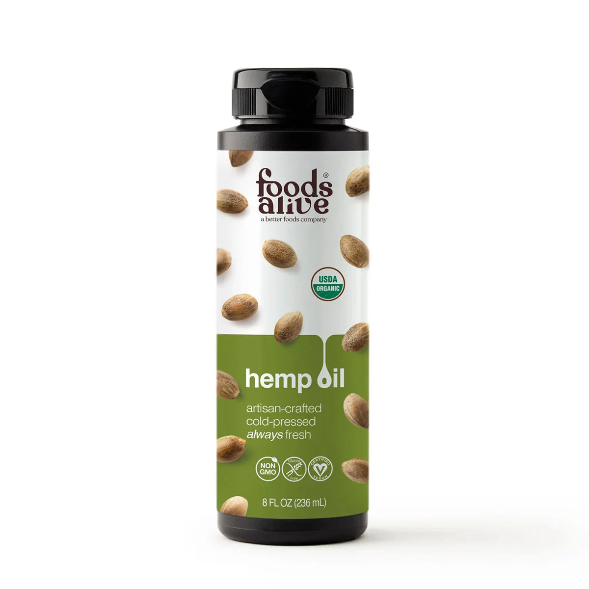 Organic Hemp Seed Oil 8 fl oz F582241