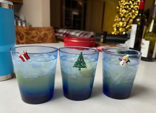 Magnetic Wine Glass Charms & Cocktail Markers Set of 12 Y984922