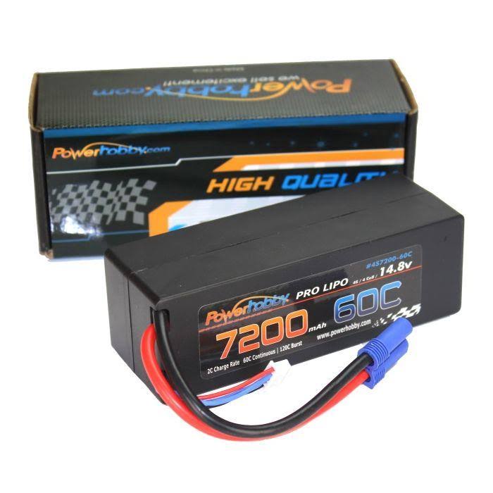 4S 14.8V 7200mAh 60C EC5 Hard Case C889