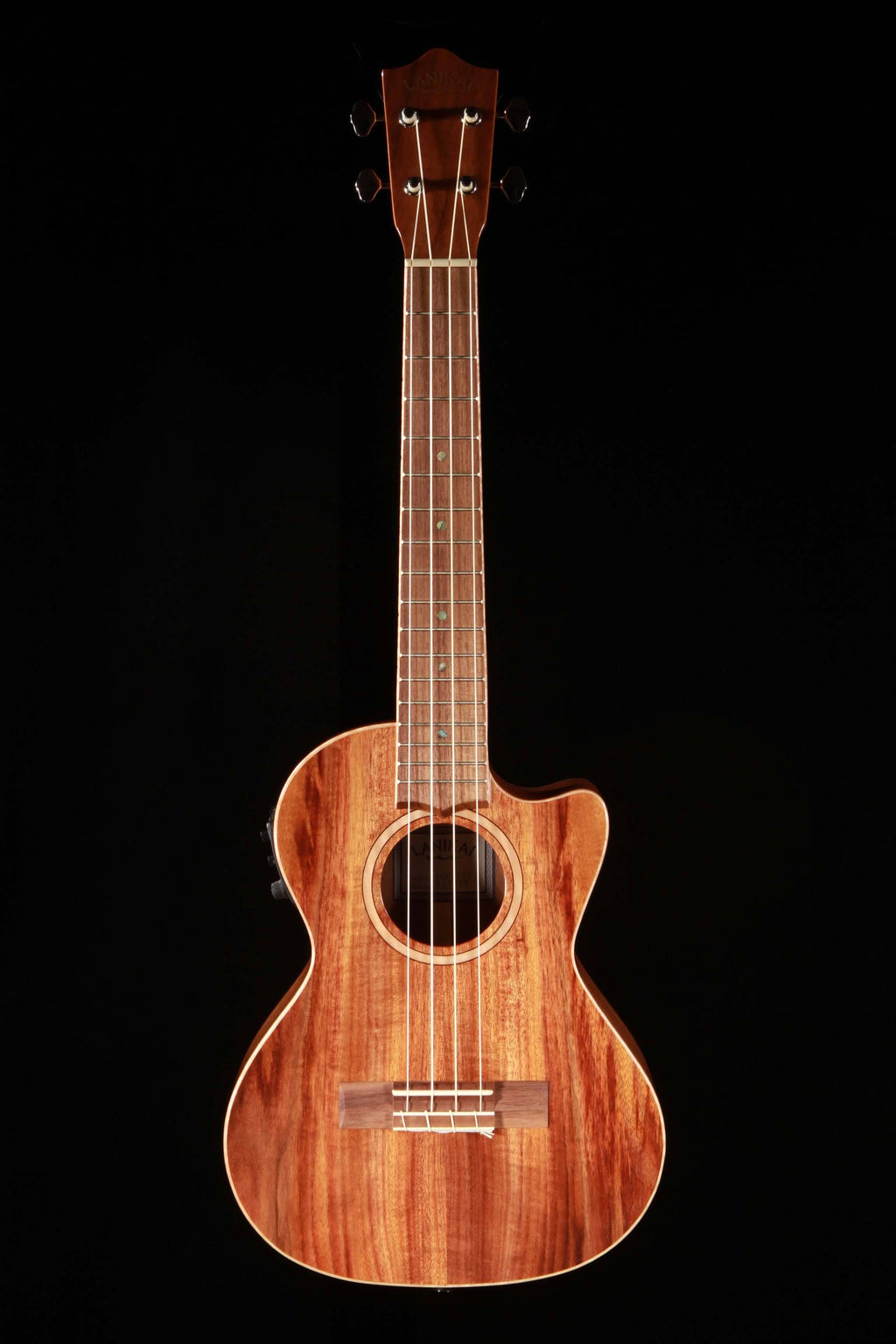 Solid Acacia Tenor Ukulele with Electronics T7865