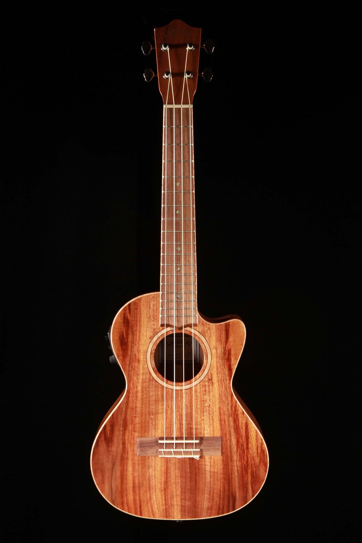 Solid Acacia Tenor Ukulele with Electronics T7865