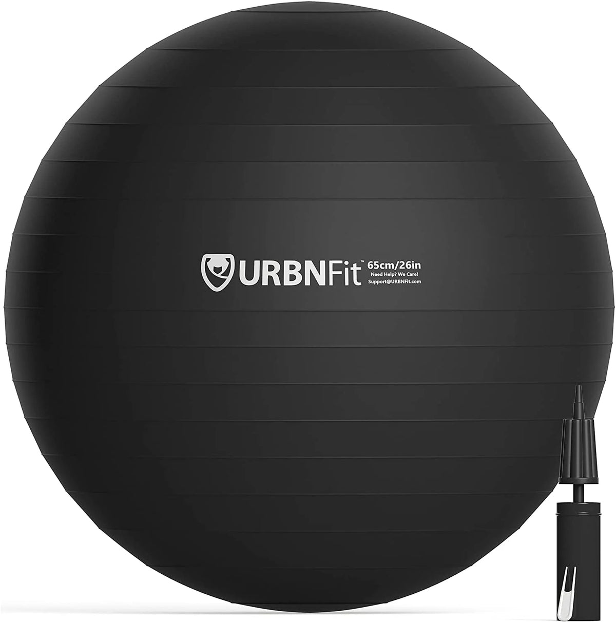75CM Black AntiBurst Exercise Ball W604