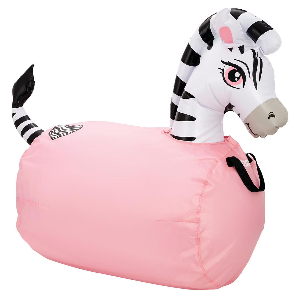 Black Zebra Hopping Animal Bouncer T5759
